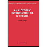 Algebraic Introduction to K Theory