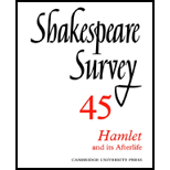 Shakespeare Survey 45   Hamlet And Its Afterlife