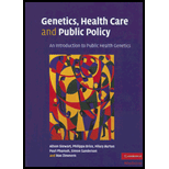 Genetics, Health Care and Public Policy