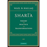 Sharia Theory, Practice, Transformations