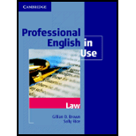 Professional English in Use Law