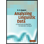 Analyzing Linguistic Data A Practical Introduction to Statistics Using R