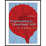 Programming in Visual BASIC 2010