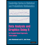 Data Analysis and Graphics Using R