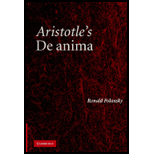 Aristotles De Anima A Critical Commentary