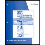 Financial Algebra Workbook 11 Edition 9780538449700 Textbooks 