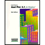 Ami Pro 3.1 for Windows   With 3.5 Disk