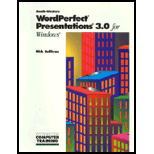 WordPerfect Present. 3.0 for Windows   With 3.5 Disk