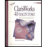 Clarisworks 4.0 Macintosh  Tutorial and Applications / With 3.5 Disk