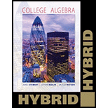 College Algebra, Hybrid   With Webassign