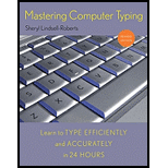 Mastering Computer Typing by Sheryl Lindsell-Roberts - ISBN 9780547333199