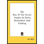 Rise of the Novel