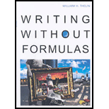 Writing Without Formulas   With Eduspace