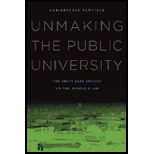 Unmaking the Public University