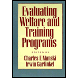 Evaluating Welfare and Training Programs