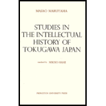 Studies in Intell. History . Tokugawa Japan