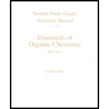 Essentials of Organic Chemistry (Student Study Guide/Solutions Manual) - Robert J. Boxer