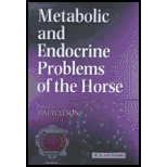 Metabolic and Endocrine Problems of Horse