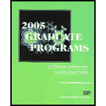 2005 Graduate Programs  Physics