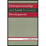 Entrepreneurship and Local Economics Development