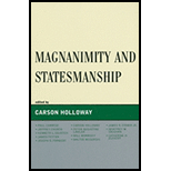 Magnanimity and Statesmanship