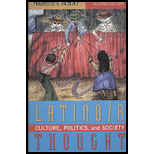 Latino a Thought Culture, Politics, and Society