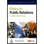 Ethics in Public Relations