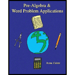 Pre Algebra + Word Problem Applications