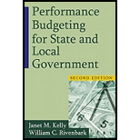 Performance Budgeting for State and Local Government