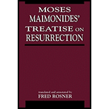 Moses Maimonides Treatise on Resurrect