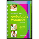 Manual of Ambulatory Pediatrics