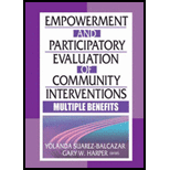 Empowerment and Participatory Evaluation in Community Intervention