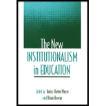 New Institutionalism in Education