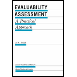 Evaluability Assessment