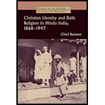 Christian Identity and Dalit Religion in Hindu India, 1868 1947