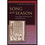 Song and Season  Science, Culture, and Theatrical