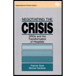 Negotiating the Crisis