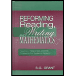 Reforming Reading, Writing and Math