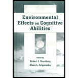 Environmental Effects on Cognitive