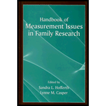 Handbook of Measurement Issues in Family