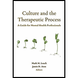 Culture and the Therapeutic Process