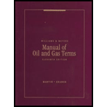 Manual of Oil and Gas Terms