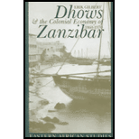 Dhows and Colonial Economy of Zanzibar