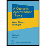 Course in Approximation Theory