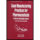 Good Manufacturing Practices for Pharmacy