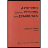 Attitudes Toward Persons With Disabilities