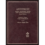 Antitrust Cases, Economic Notes and Other Materials