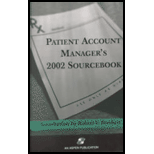 Patient Account Managers 2002 Sourcebook