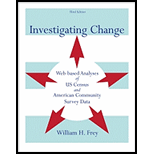 Investigating Change in American Society Web Based Data