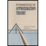 Fundamentals of Approximation Theory